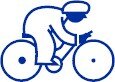 clipart image of a bike